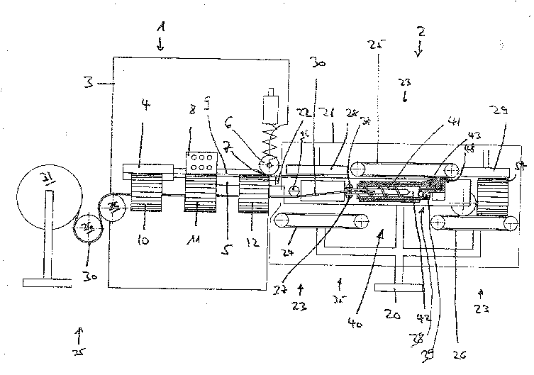 A single figure which represents the drawing illustrating the invention.